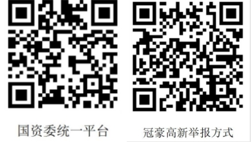 关于颁布“码上纠风”举报蹊径的布告